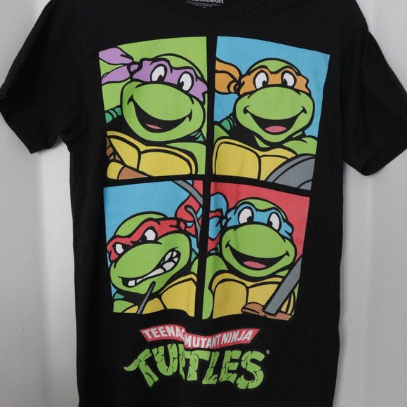 3/$28 SALE Teenage Mutant Ninja Turtle Graphic T Shirt / Size Mens Small - Picture 3 of 4